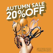 【JINS コトチカ京都店】対象商品が一律20%OFF！「JINS AUTUMN SALE」スタート！