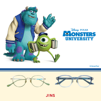 【JINS コトチカ京都店】『モンスターズ・ユニバーシティ』のアイウエアコレクション発売！