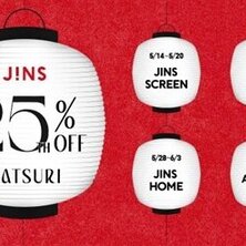 【JINSコトチカ京都店】JINS 25TH MATSURI スタート！